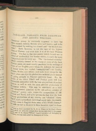 PARALLEL PASSAGES FROM EUROEAN AND ASIATIC WRITERS.