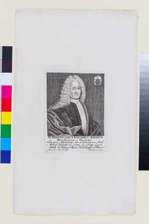 Porträt Siegmund Jacob Apin