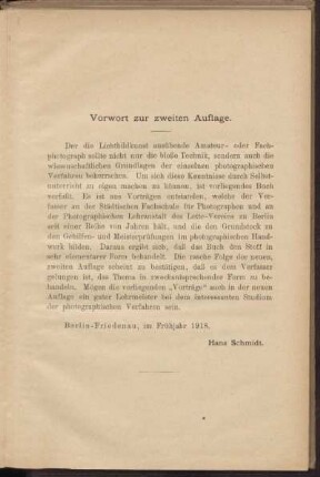 Vorwort zur zweiten Auflage.