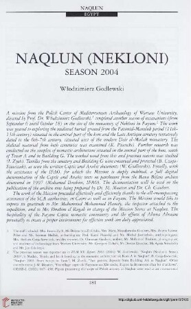 16: Naqlun (Nekloni) : season 2004