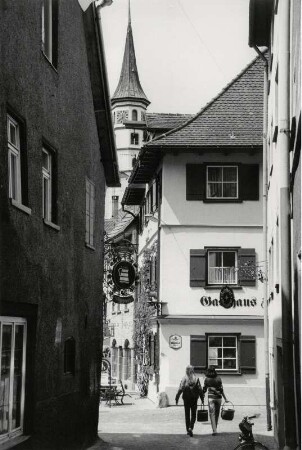 In der Altstadt von Leutkirch