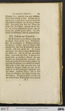 XIX. Praemien und Stipendien