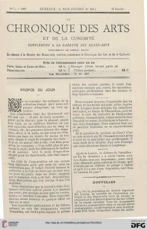 Nr. 5 (31 Janvier)