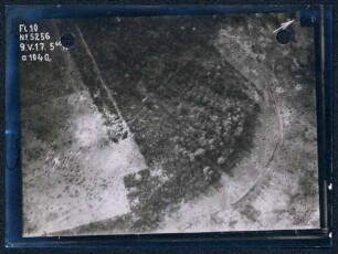 Foto des Geländes bei Vailly-sur-Aisne (Luftbild)