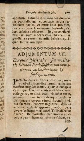 187-189, Profecto nulla in schola potentius, nulla e cathedra ...