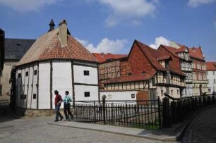 Quedlinburg : aufgenommen in Quedlinburg am 23. April 2014. Foto Uwe Gerig
