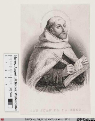 Bildnis hl. Juan de la Cruz (eig. Juan de Yepes)