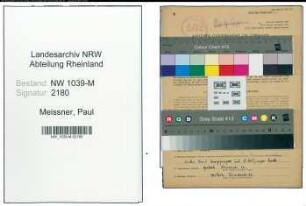 Entnazifizierung Paul Meissner , geb. 27.05.1906 (Bergmann)