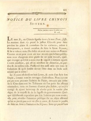 Notice du livre Chinois, Si-Yuen