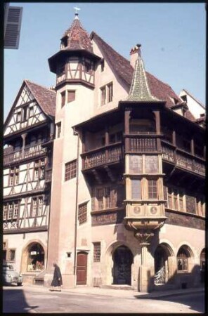 Das Pfisterhaus in Colmar / Maison Pfister