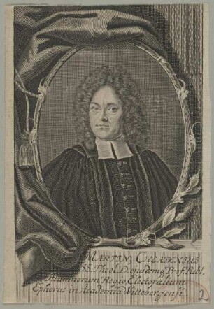 Bildnis des Martinus Chladenius