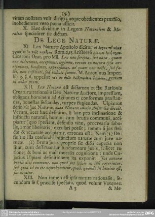 De Lege Naturae