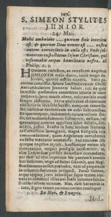 S. Simeon Stylites Iunior.
