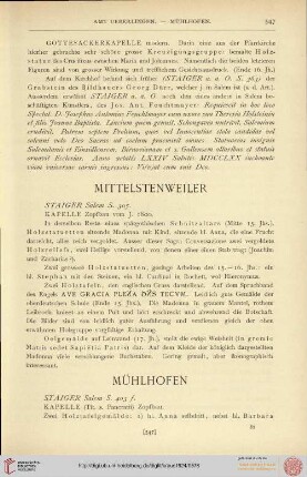 ⟦Mittelstenweiler⟧