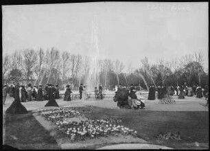 Budapest. Springbrunnen im Stadtwäldchen