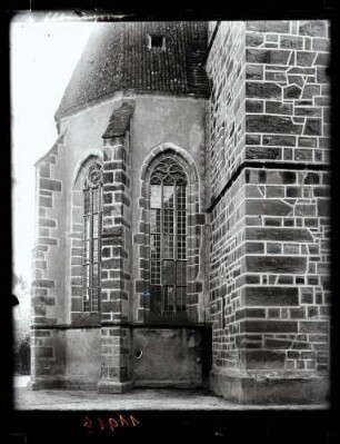 Kirche; Äusseres, Chor von der Nordseite