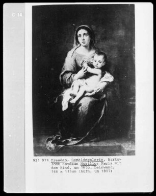 Maria mit dem Kinde / Madonna Leganés