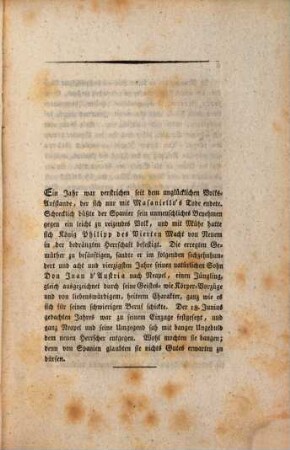 Novellen, 2. Maria Rosa, die schöne Neapolitanerin