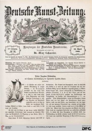 Nr. 16 (19. April 1868)