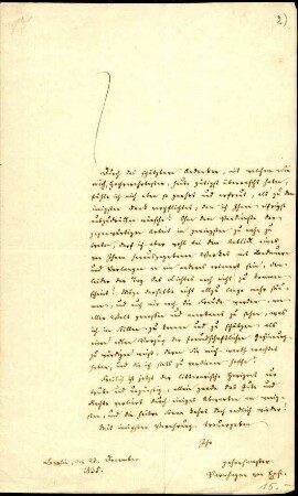 5-10-22-1.0000: Varnhagen von Ense, Karl August, Schriftsteller; diverse Schreiben ff.: Persönliche Mitteilungen verschiedener Art.