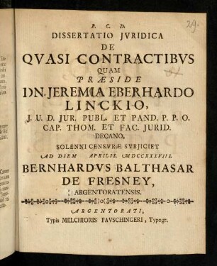 A1r-B2v, De Quasi Contractibus Quam ...