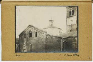 San Marco, Mailand: Ansicht von Süden (aus: Skizzen- und Fotoalbum 3)
