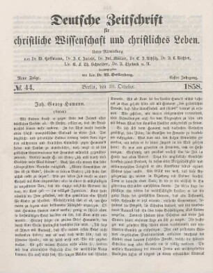 347-354 Joh. Georg Hamann : Schluß