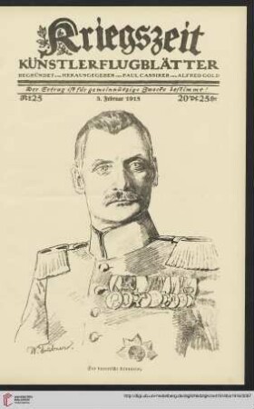 Hefte 25-28, Februar 1915