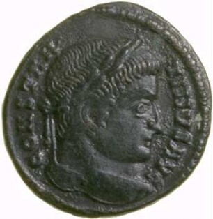 Münze, Follis, 324 - 325