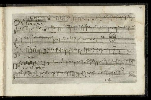 6. Dulcis Christe bone Jesu
