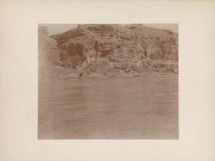 Steilufer : Steilufer am Tigris zwischen Mossul und Bagdad.