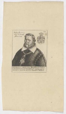 Bildnis des Benedictus Carpzovius
