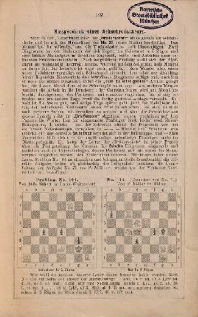 Brüderschaft : eine wöchentliche Schach-Zeitung. 2,24