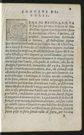 Conviti Di Versi.