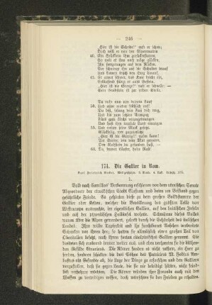174. Der Gallier in Rom.