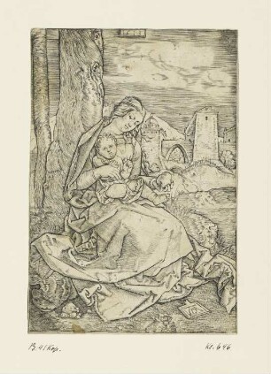 Maria mit der Birne