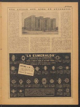 Una ciudad que anda en automóvil