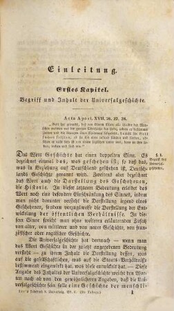 Lehrbuch der Universalgeschichte : zum Gebrauche in höheren Unterrichtsanstalten, 1. Die Einleitung und die alte Geschichte enthaltend