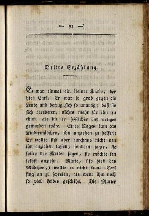 Dritte Erzählung