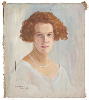 Frauenbildnis mit rotem Haar