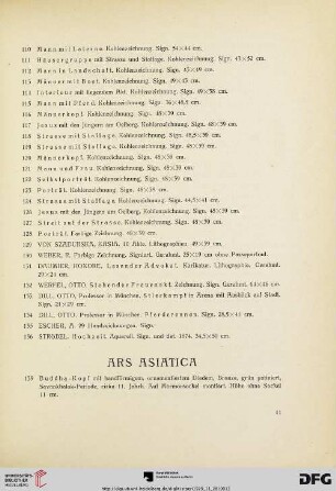 Ars Asiatica (Nr.139-178)