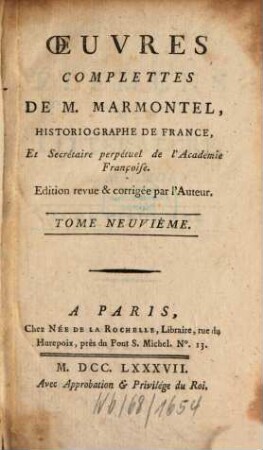 Élémens De Littérature, 5