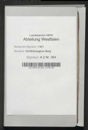 Das reformierte KIrchen-, Armen- und Schulwesen zu Wellinghofen