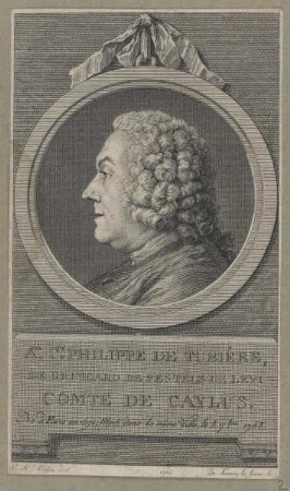 Bildnis des Anne Claude Philippe de Caylus
