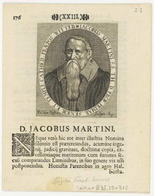 Bildnis des Iacobus Martini