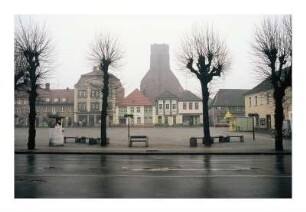 Marktplatz in Beeskow (Brandenburg)