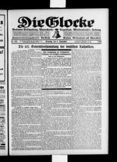 Die Glocke. 1885-1933