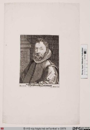 Bildnis Hubrecht (Ruprecht?) Caymox