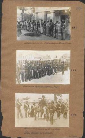 Militärwache vor dem Staatsgebäude in Port au Prince