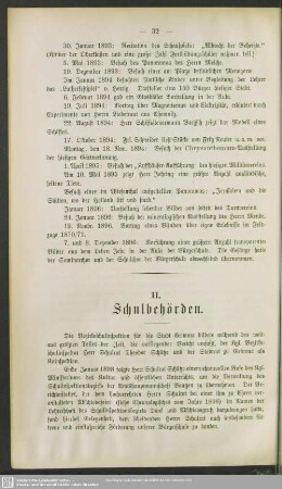 II. Schulbehörden